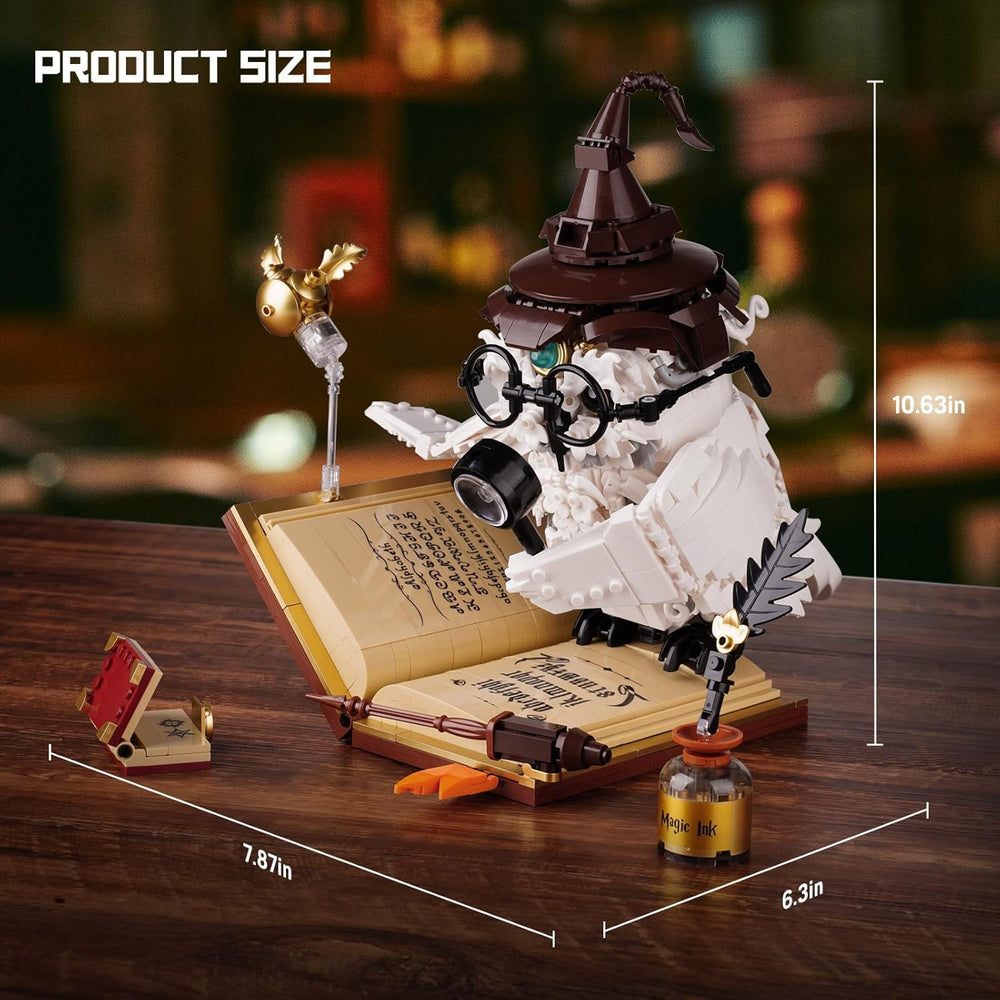 QFJ display base keeps the completed model securely showcased.