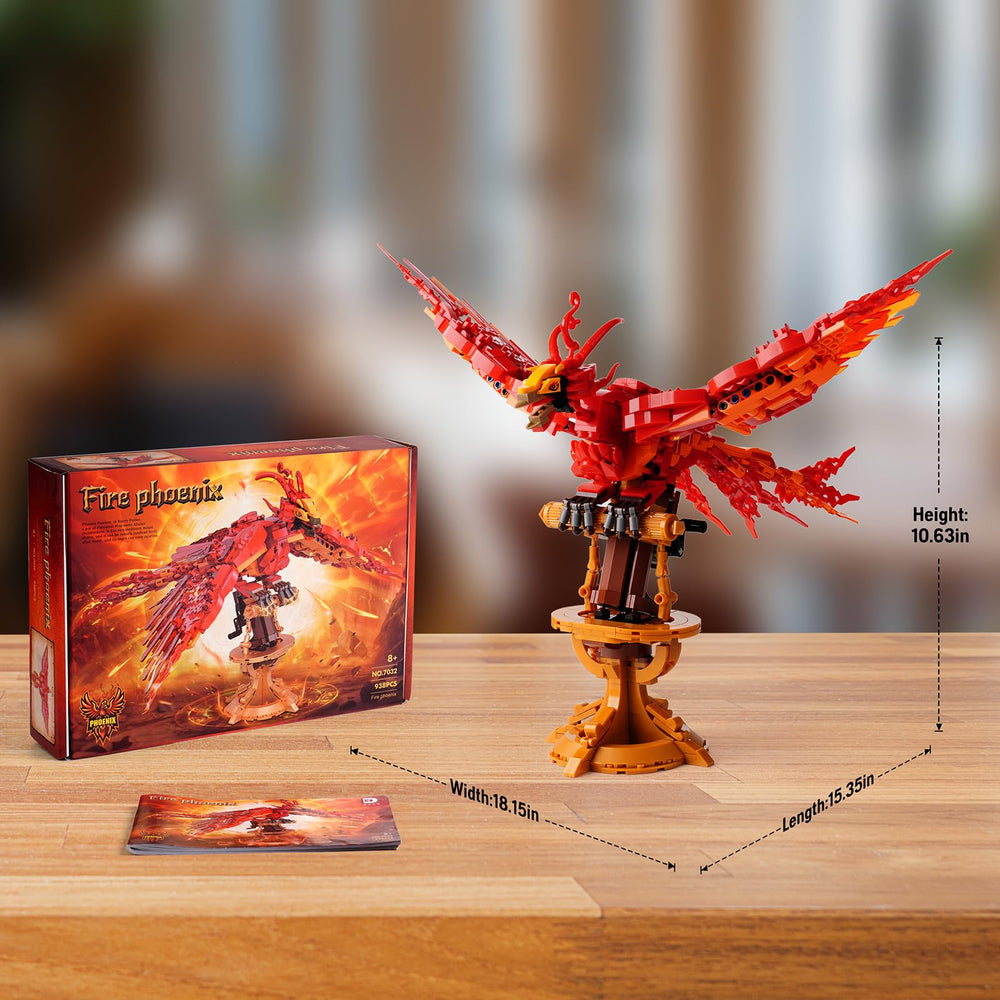 QFJ Moc Fire Phoenix arrives in gift-ready packaging
