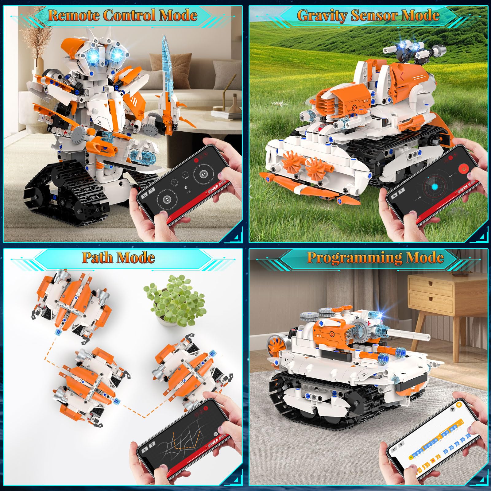 QHECTTY 689 piece building blocks sparks engineering imagination.
