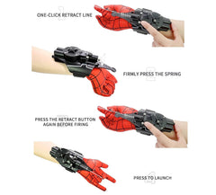 QHJIU Spider Web Shooter battery powered operation enables on demand web launches.