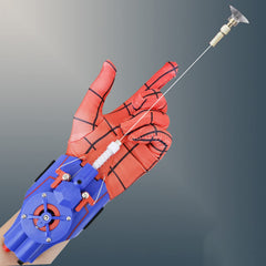 QHJIU Spider Web Shooter front view for imaginative superhero play and quick action.