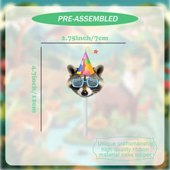 qhqqwzxqc Safari Animals lion cupcake topper creates a bold focal point for treats.