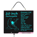 QIAOBUQI 20inch LCD writing tablet front view offers expansive drawing space