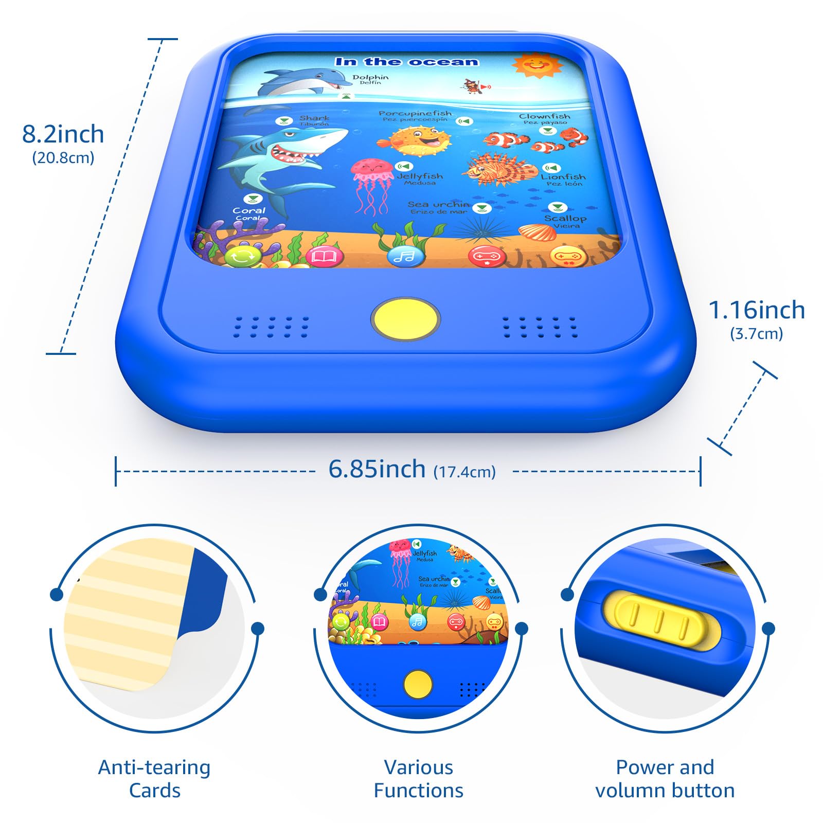 Qiaojoy volume-control enables safe, child-friendly listening in different environments.