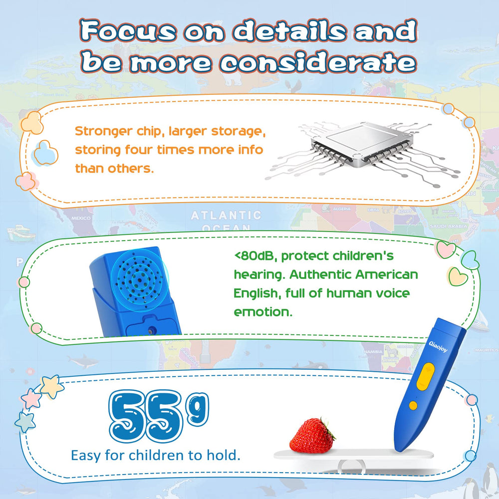 Qiaojoy world-map-challenges activity builds geography curiosity.