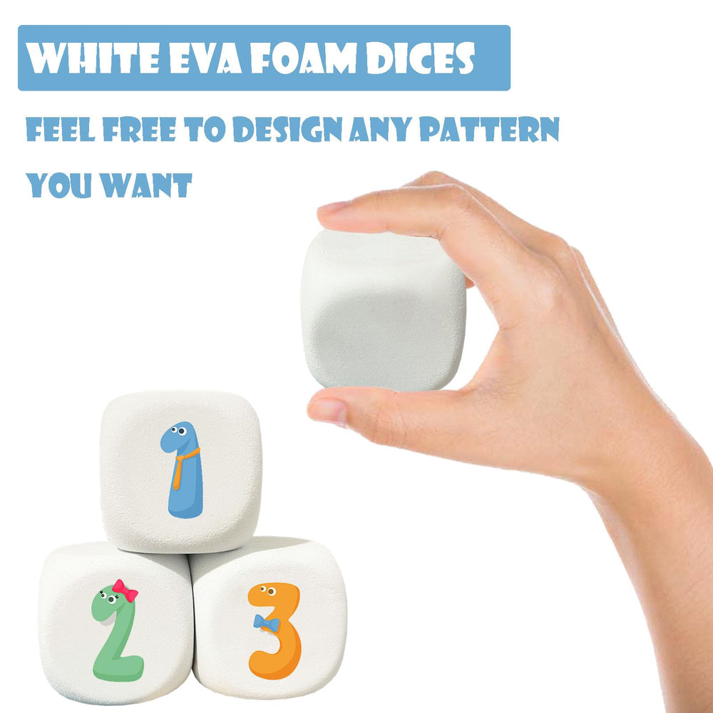 Qidiwin dice pack arranged for educational play and pattern design.