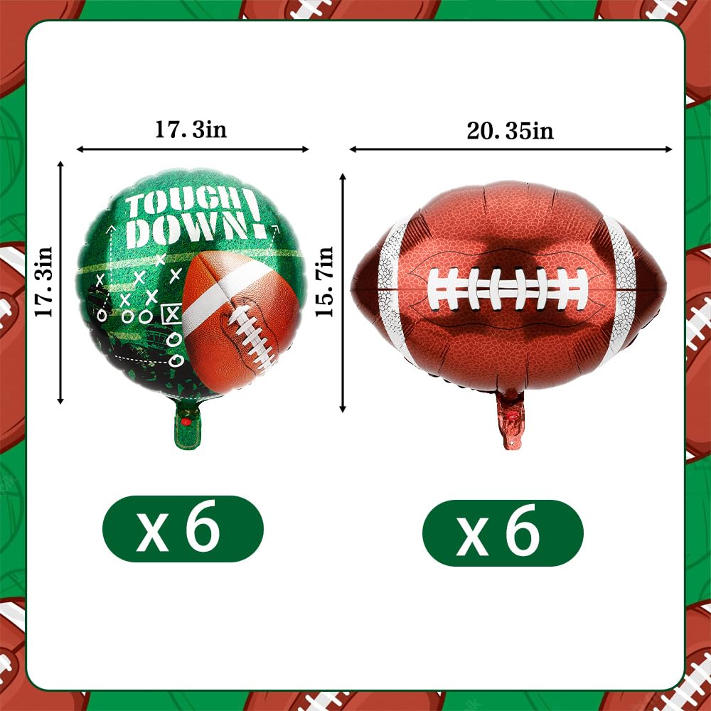 QIHOMPIB football balloons style-b add festive energy to celebrations.