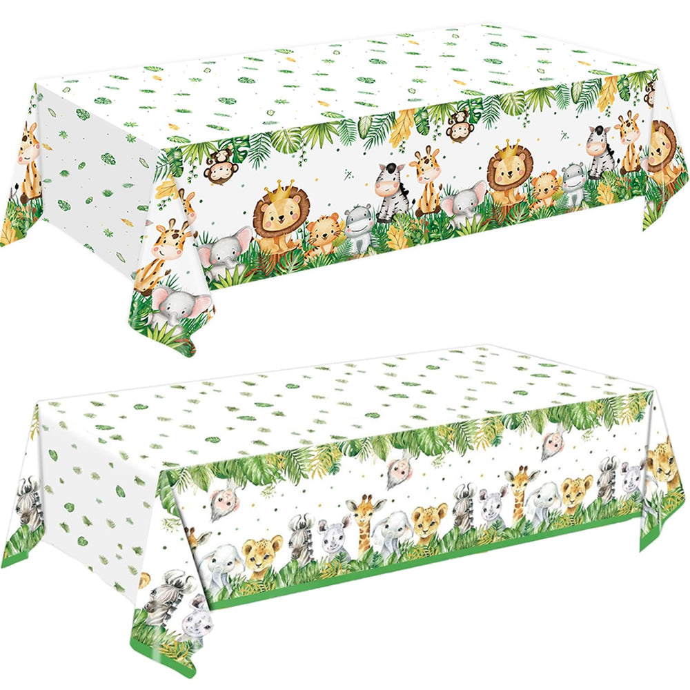 QIYANPAX spill-safe tablecloth enhances décor and cleanup.