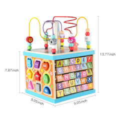 Qilay detachable top and bottom design for easy storage and tabletop play
