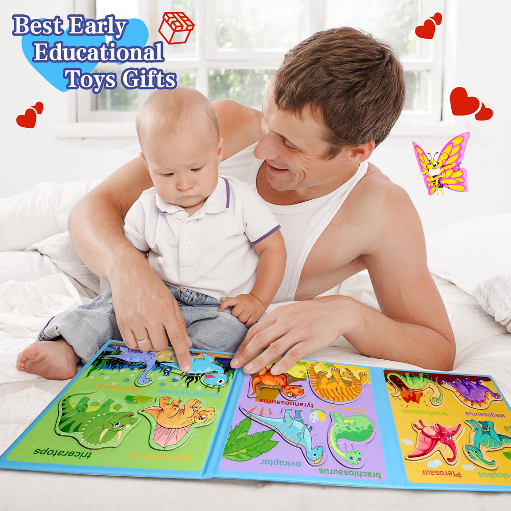 QimuMku magnetic puzzles cars theme promotes shape recognition on road trips.