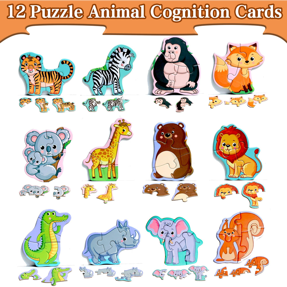 QimuMku magnetic puzzle pieces close-up showing colorful shapes for recognition