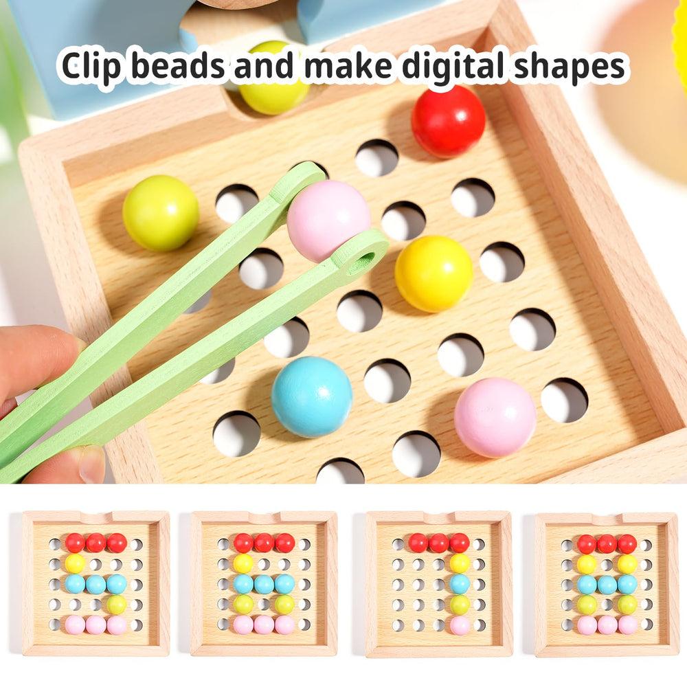 QimuMku tweezers included for precise ball picking.