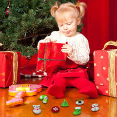 QINGQIU kid-friendly festive squishies brighten Christmas activities