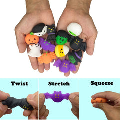 QINGQIU Halloween Mochi cat squishy adds whimsy to treat bags