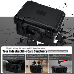 QINGUANG IP67 protected slab case demonstrates rugged protection against dust and moisture.