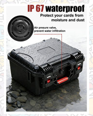 QINGUANG IP67 protection feature with dustproof and moisture resistance for safe storage