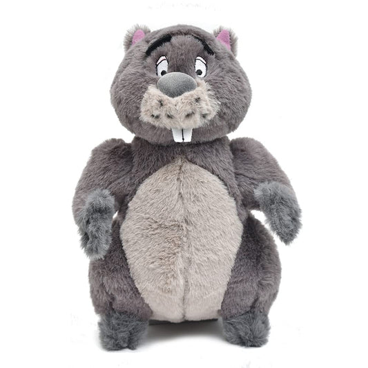 Qinvv gopher stuffed animal 8.5 inches tall, portable cuddle buddy.