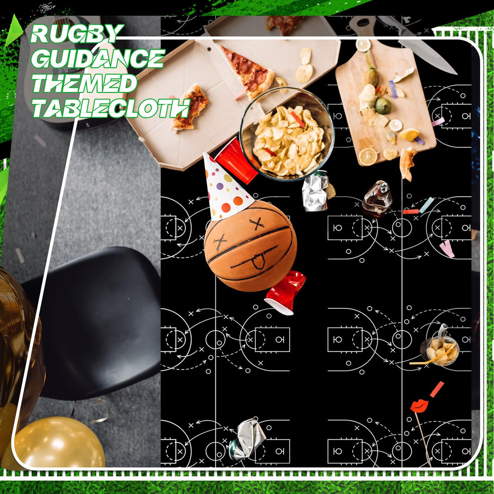 Qinyoung basketball tablecloth wall decor backdrop for photography.