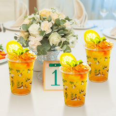 Qinyoung mallard duck disposable cups suited for hunting-themed events.