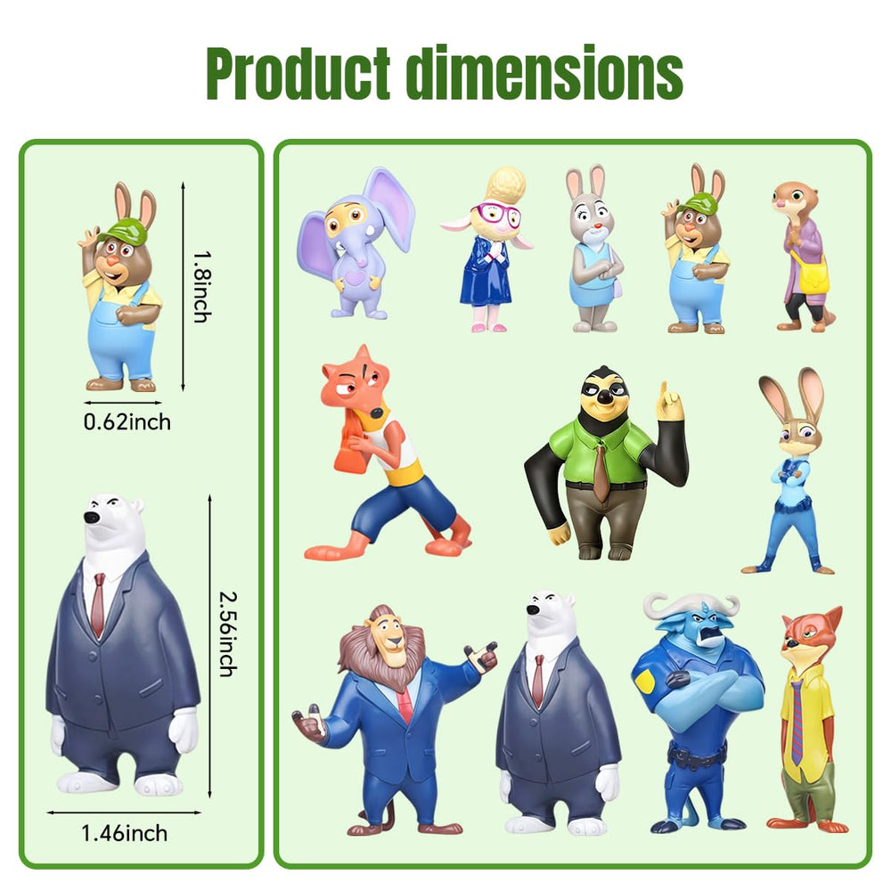 QIOJIRMU city adventure bunny figure motivates creative role-play and social interaction
