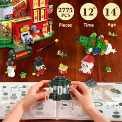 QiqoPoyee 2775 precision pieces ensure sturdy interlocking and long-term play