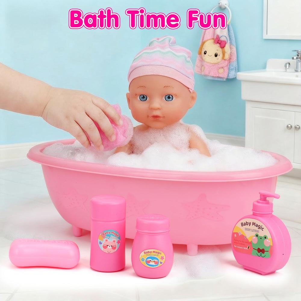 Qirptey stroller and dolls offer safe, quick setup for busy playtime.