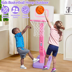 Qirptey inflatable balls included for gentle bouncing and safe play