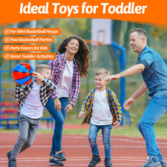 Qirptey non-toxic-pvc basketballs ensure safe, durable play for kids.