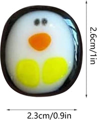 Qitiieli warm message card with penguin hug for encouragement.