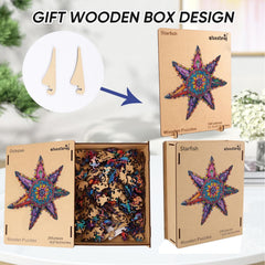 Qiuenisray 20.3x20.3 inch puzzle fits standard display areas.