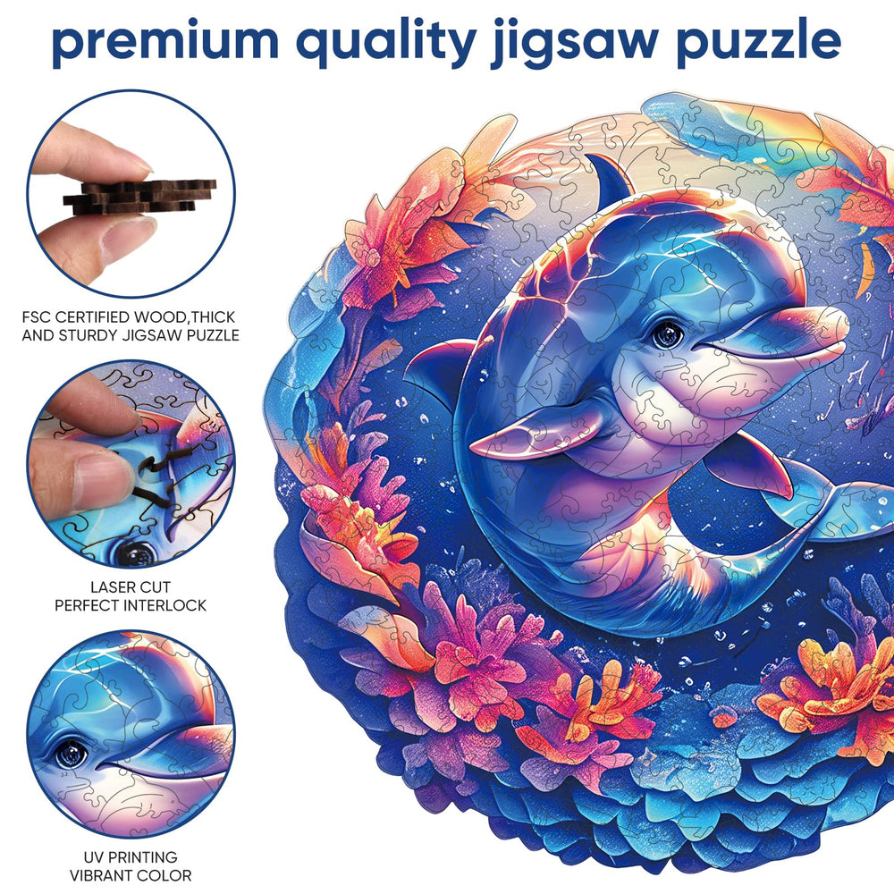 Qiuenisray Family puzzle for all ages strengthens concentration and family time