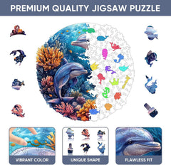 Qiuenisray laser-cut edges provide seamless fit for 200-piece puzzle