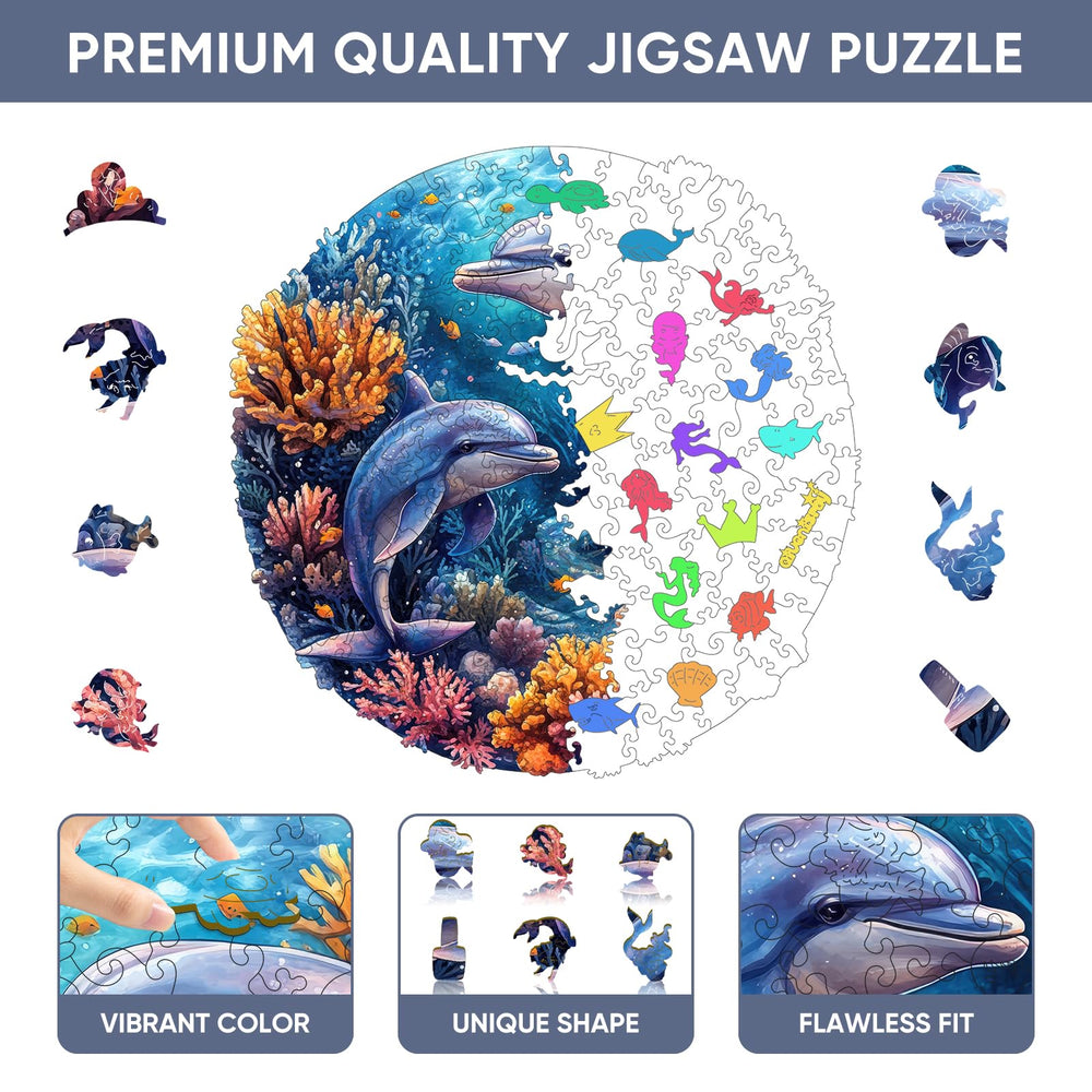 Qiuenisray laser-cut puzzle pieces ensure precise fit and satisfying assembly.