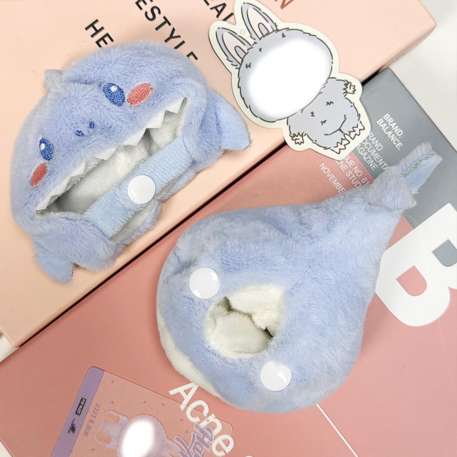 QIUTIMIY 17cm doll clothes blue shark set packaging, ready for gifting