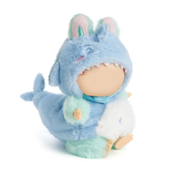 QIUTIMIY 17cm doll clothes blue shark top for quick, cute dress-up sessions