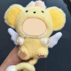 QIUTIMIY 17cm doll clothes yellow suit suitable for 15/17cm dolls for easy styling.