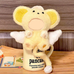 QIUTIMIY 17cm doll clothes yellow suit keeps dolls comfortable during imaginative play.