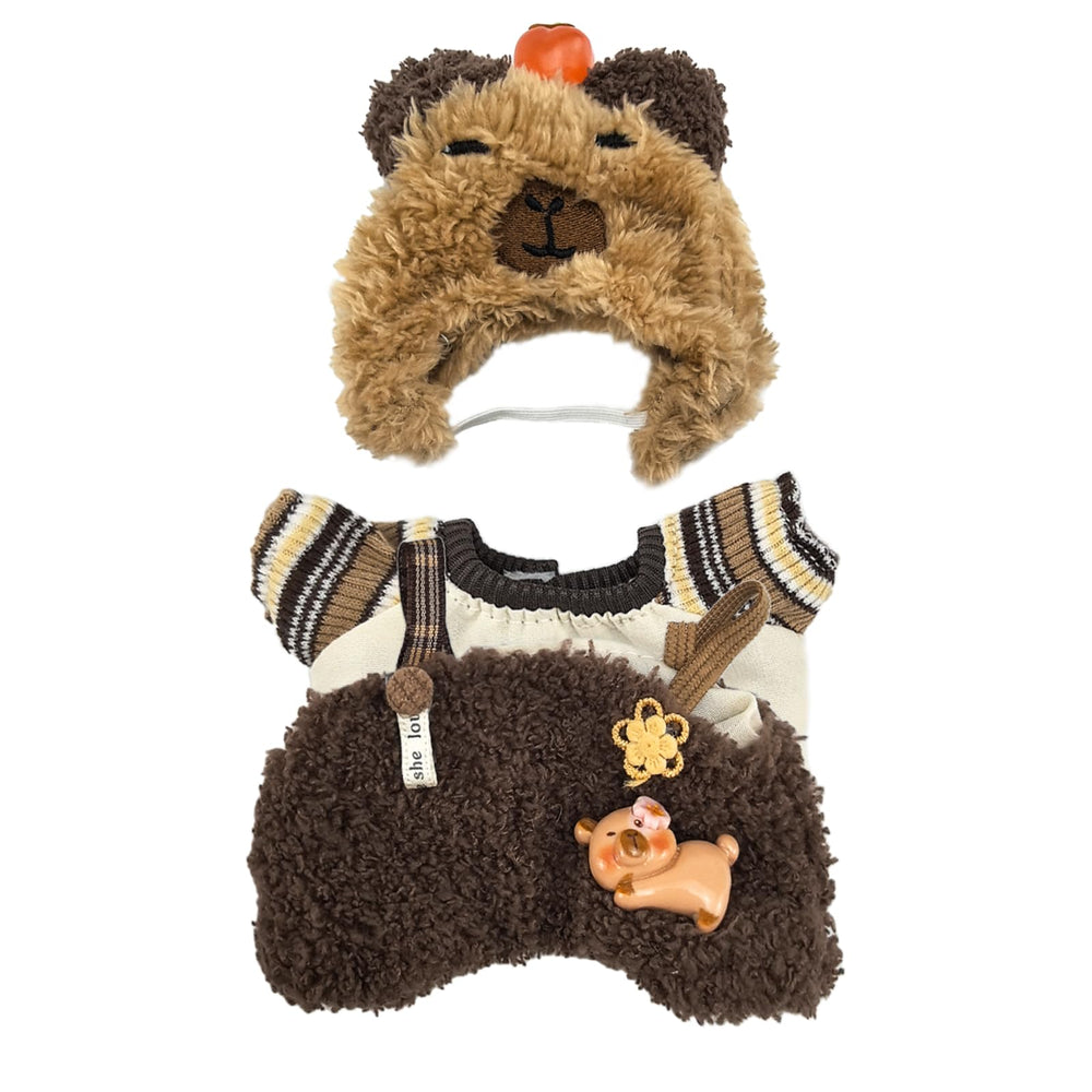 QIUTIMIY Capibara overalls, versatile wear for casual or dress-up play.