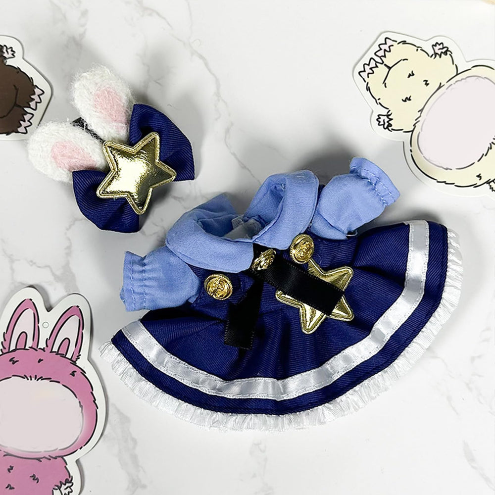 QIUTIMIY doll clothes accessories in variety of colors for easy costume changes.