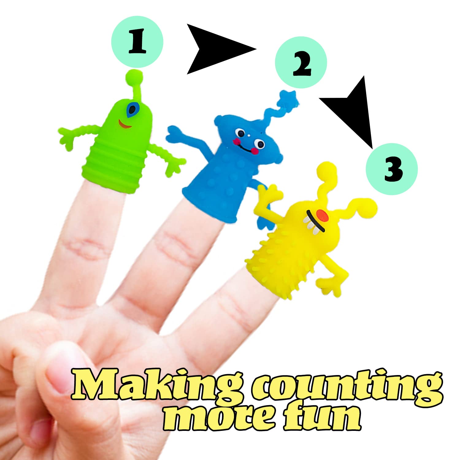 Qiuttnqn monsters in 9 styles spark imaginative play and storytelling
