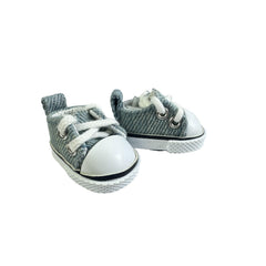 QIXINGWISE 17cm doll shoes toe-cap; sturdy construction protects feet.