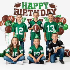 QIYANPAX football banner adds a bold focal point for photos