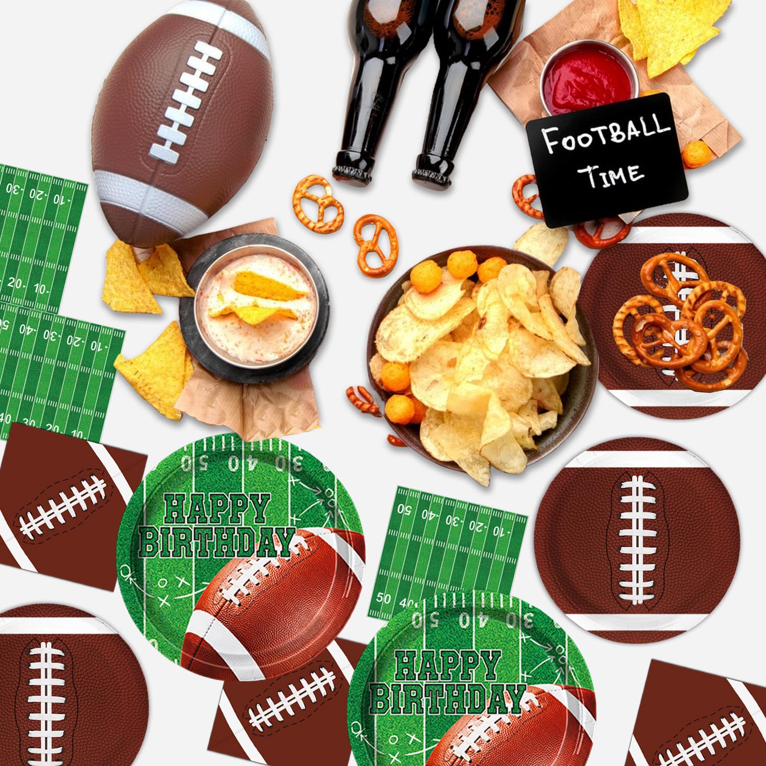 QIYANPAX football cups with dual designs for easy serving