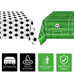 QIYANPAX durable fade-resistant plastic tablecloth for reuse