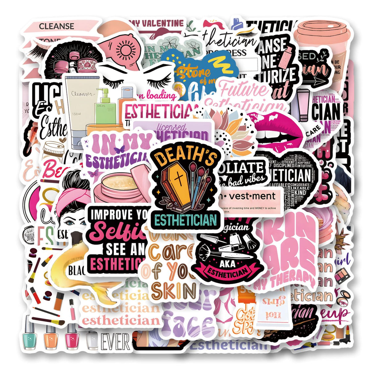 QIYEENW water bottle sticker personalizes drinks with vibrant, eye-catching designs