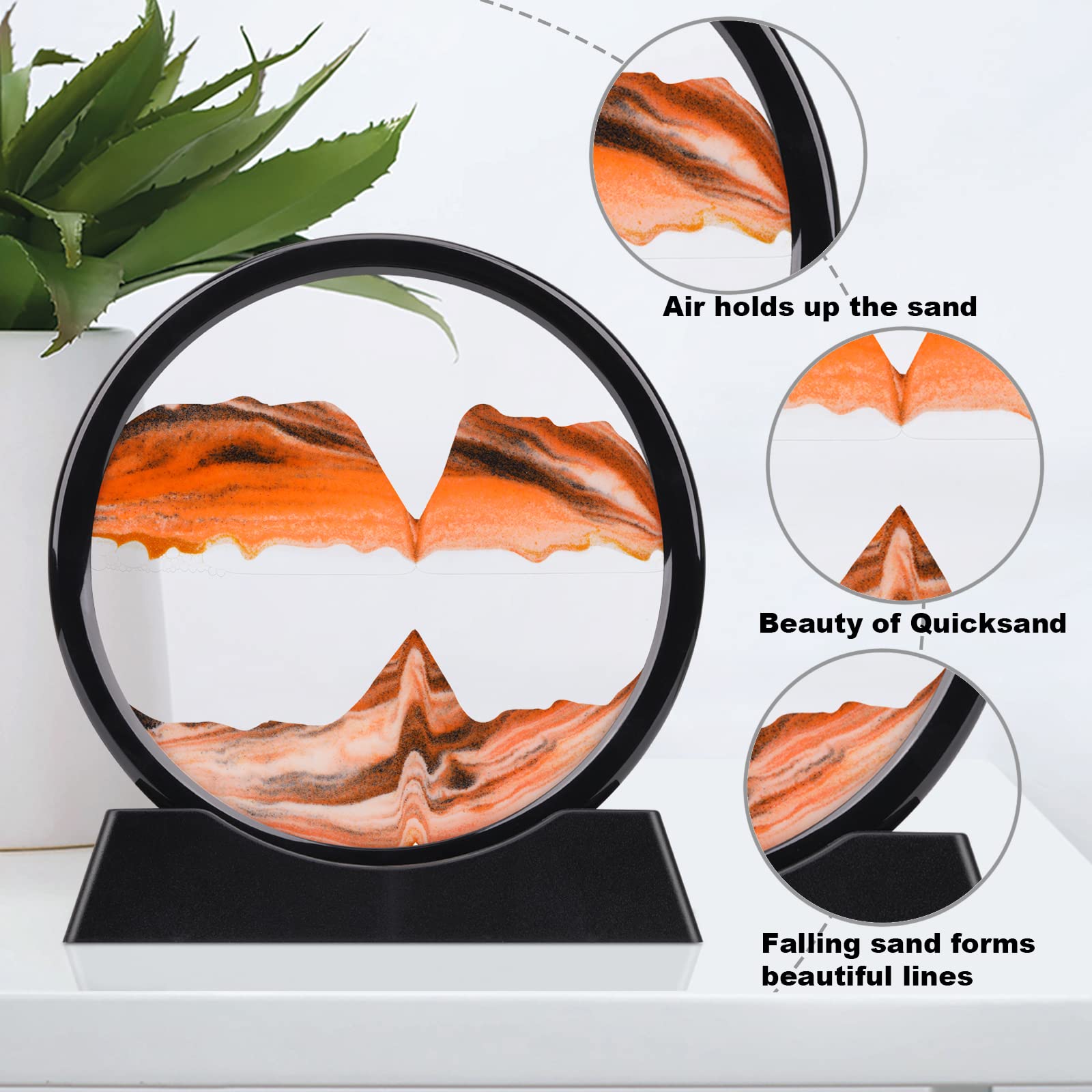 QLKUNLA display illustrates natural movement and color layers