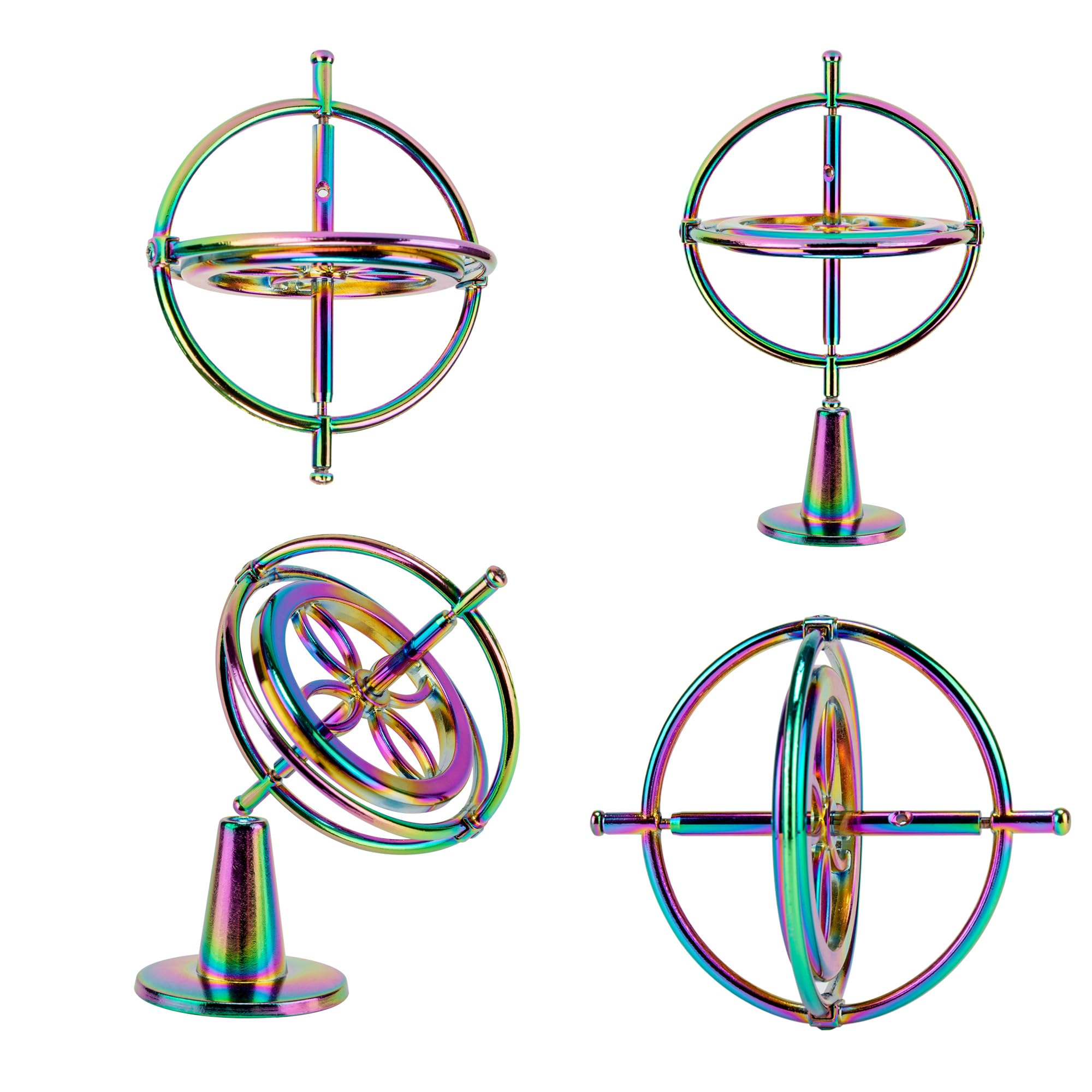 QLKUNLA gyroscope mechanism close-up, highlighting assembly and precision engineering.