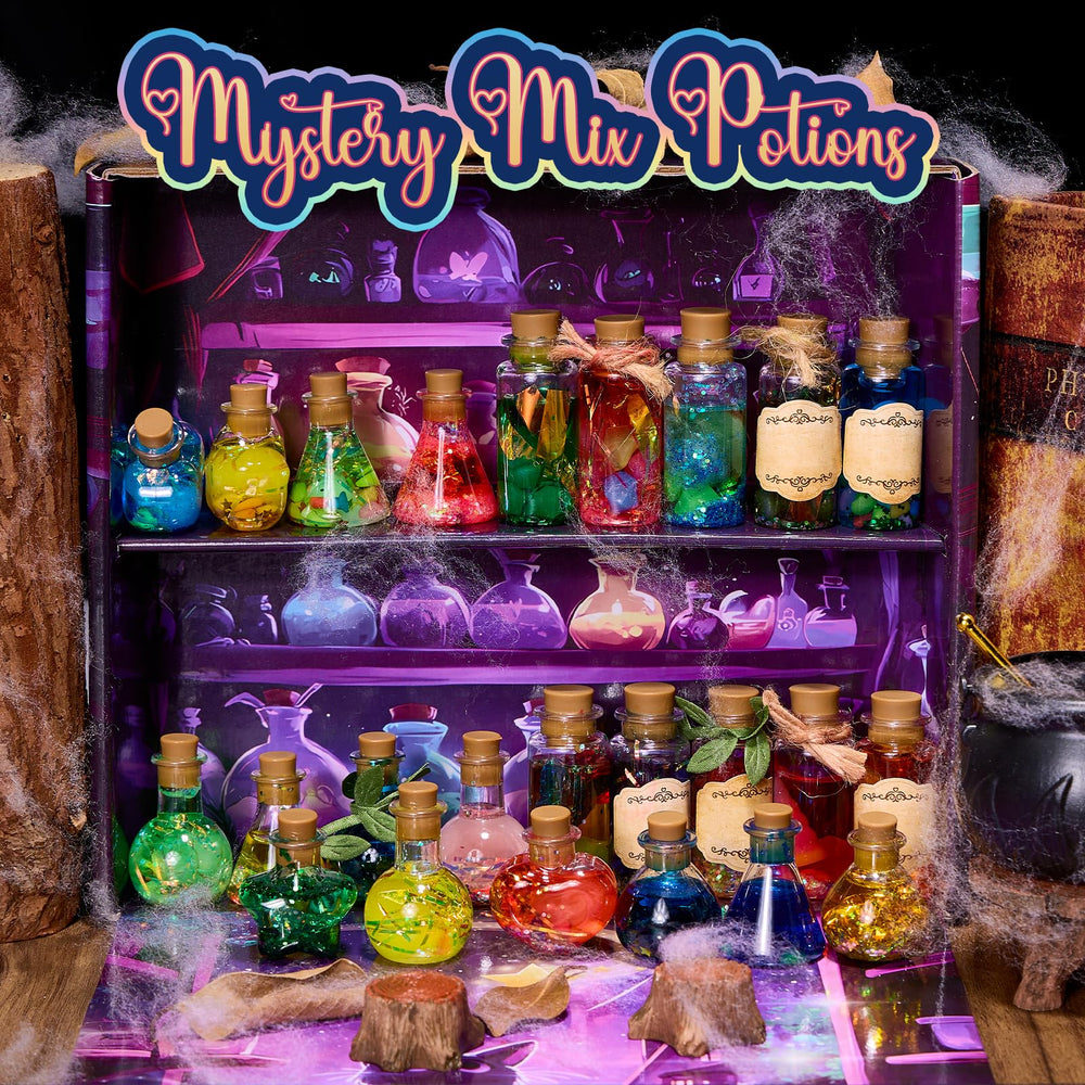 QLRR Rainbow crystals provide vibrant textures for layered potions.