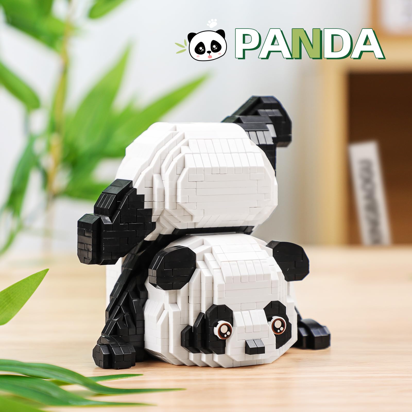 QLT QIAOLETONG Panda assembly tips for beginners with tiny pieces.