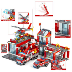 QLT QIAOLETONG fire fighter figure enhances character-led missions
